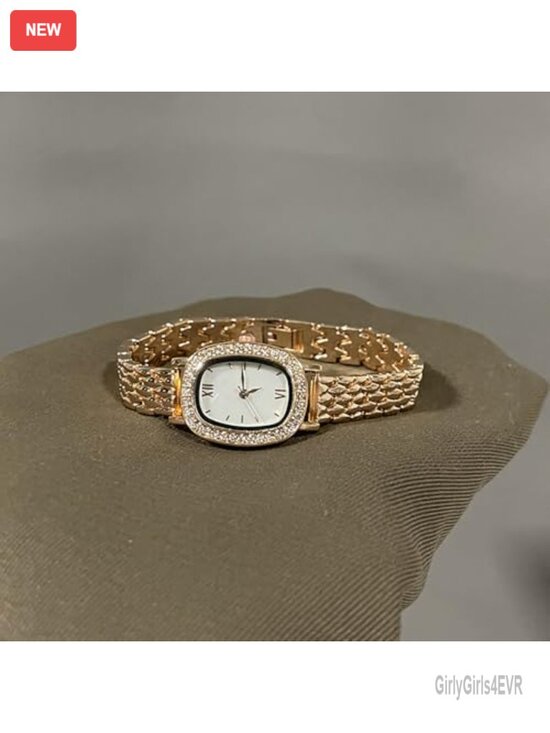 Oval Quartz Analog Wristwatch Adjustable Stainless Steel Band Waterproof main image 6